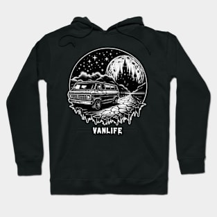 Vintage econoline castle vanlife Hoodie